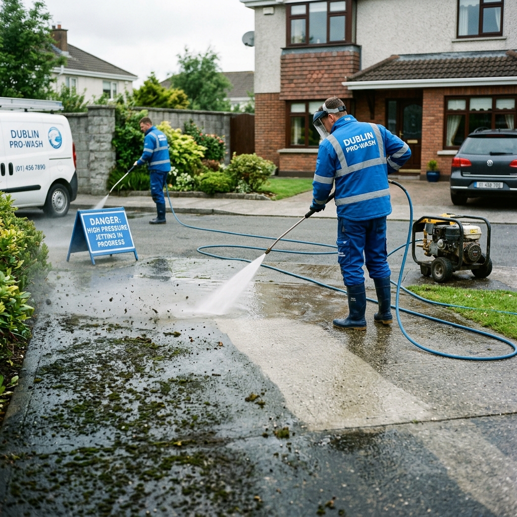 Professional deck cleaning in Dublin